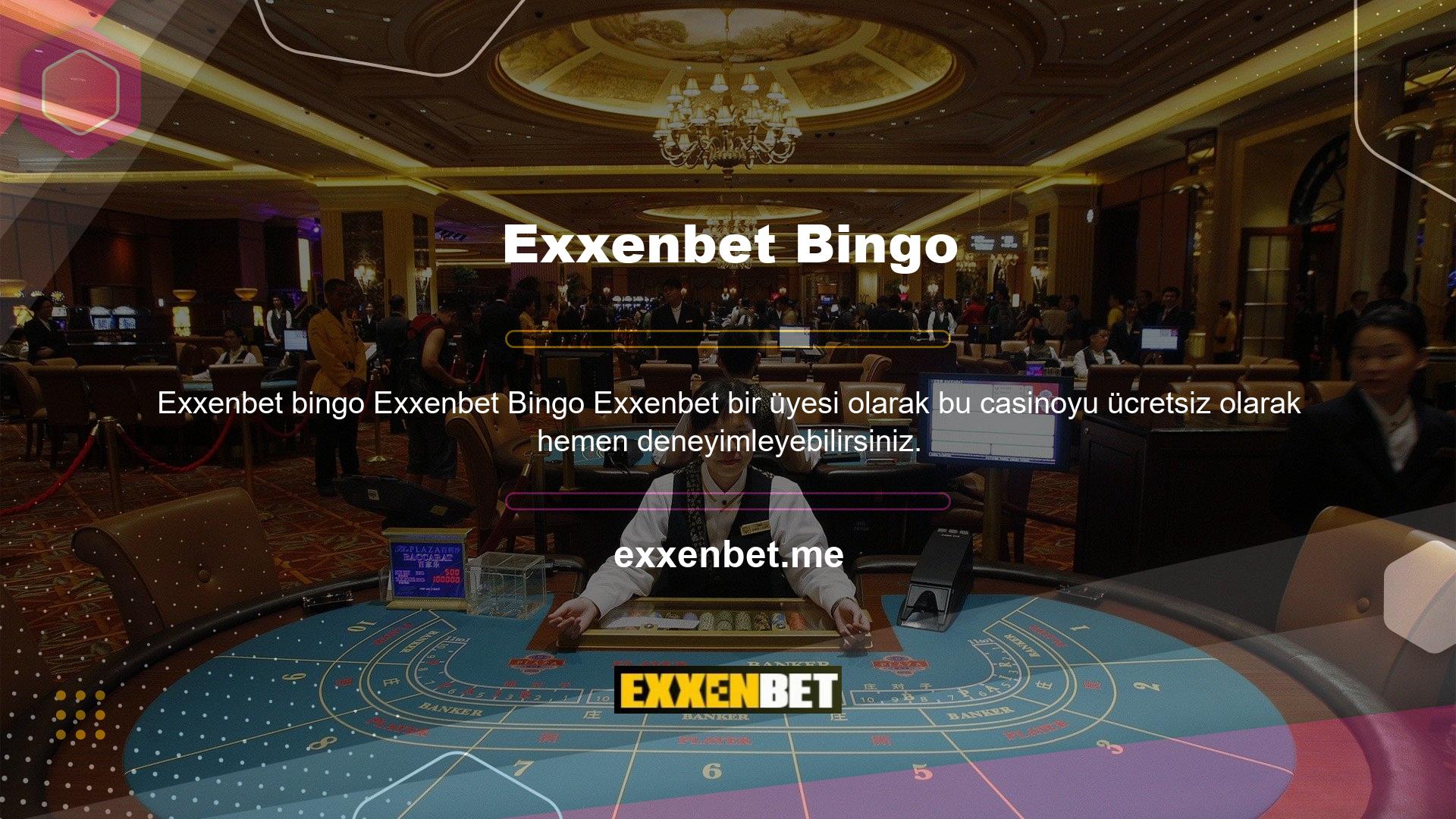Exxenbet Bingo, Exxenbet Bingo web sitesinin kullanıcılarına sunduğu faydalı ve eğlenceli oyun seçeneklerinden sadece bir tanesidir