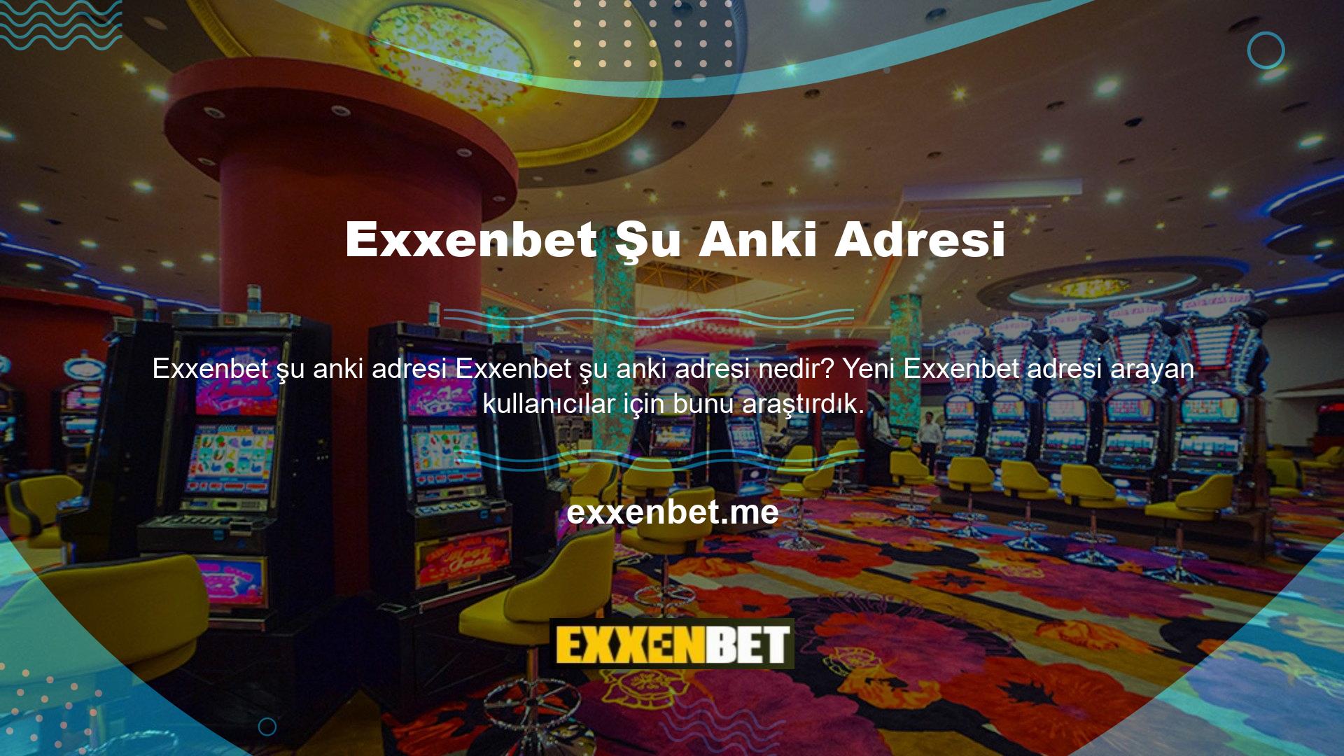Şu ana kadar platformun hizmetlerini Exxenbet üzerinden sunduğunu gördük